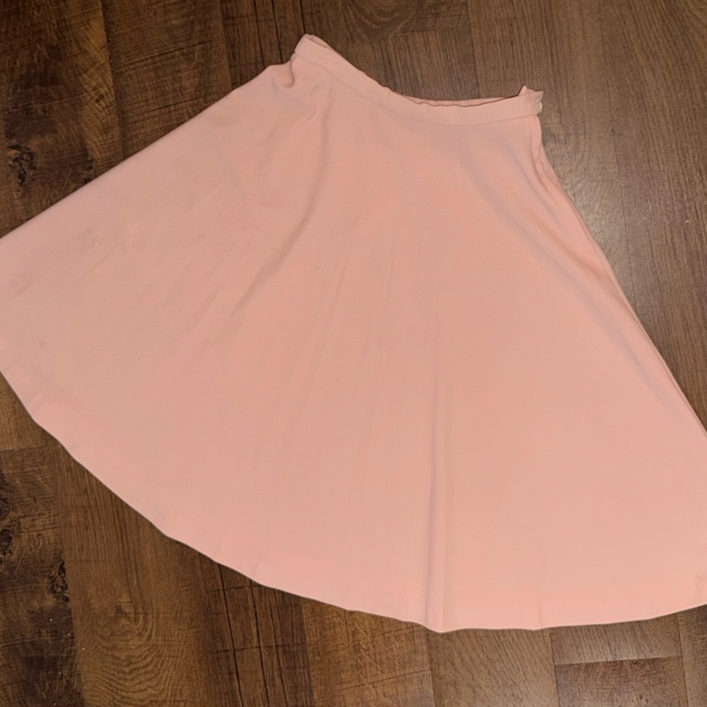 Vintage Givenchy Soft Pink Circle Skirt